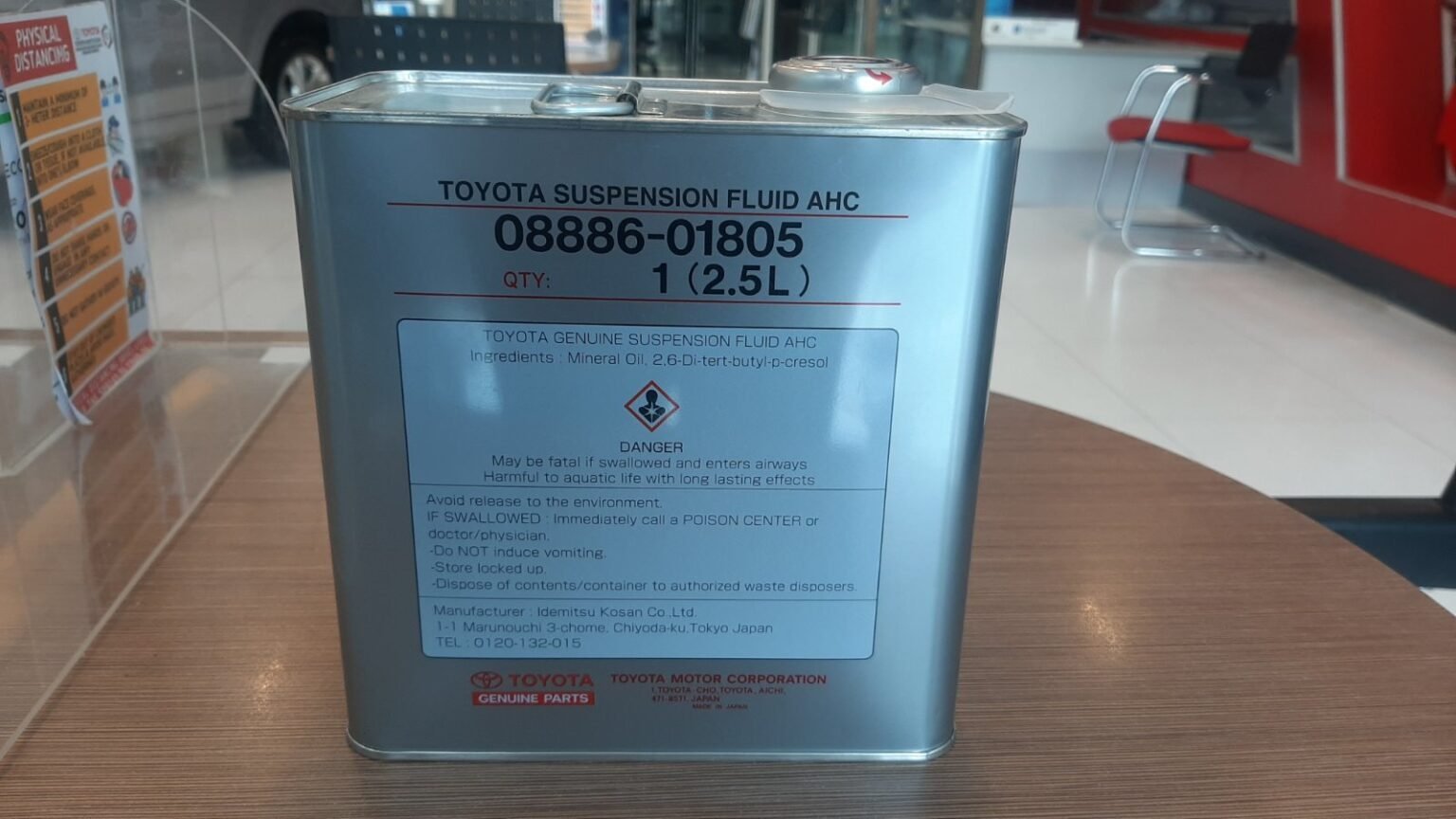 Toyota Suspension Fluid AHC toyotanorthedsaservicecenter